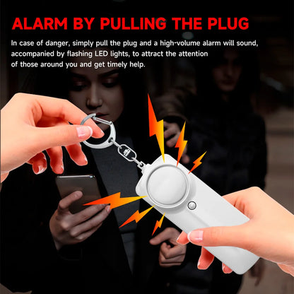 130dB Personal Security Alarm – Self-Defense Keychain for Women, Children, and Elders | Portable Emergency Safety Device