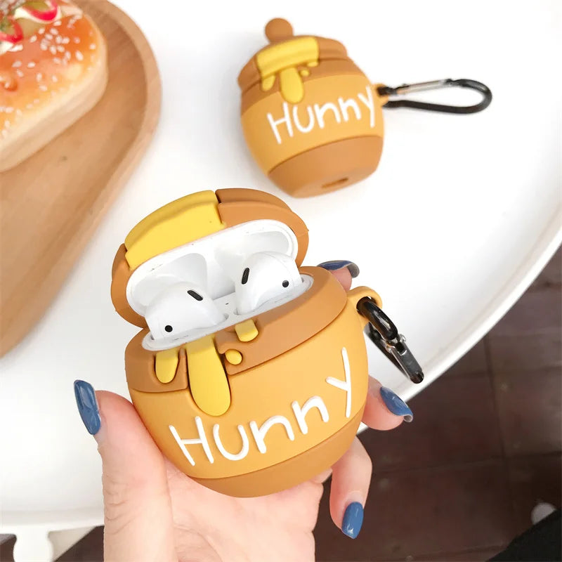 3D Snack-Inspired AirPods Case – Creative Cartoon Silicone Cover for AirPods 3