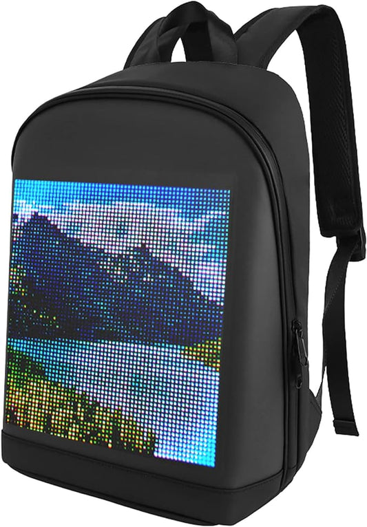 LED Backpack – Portable Smart Walking Billboard with APP Control, Outdoor LED Display Bag